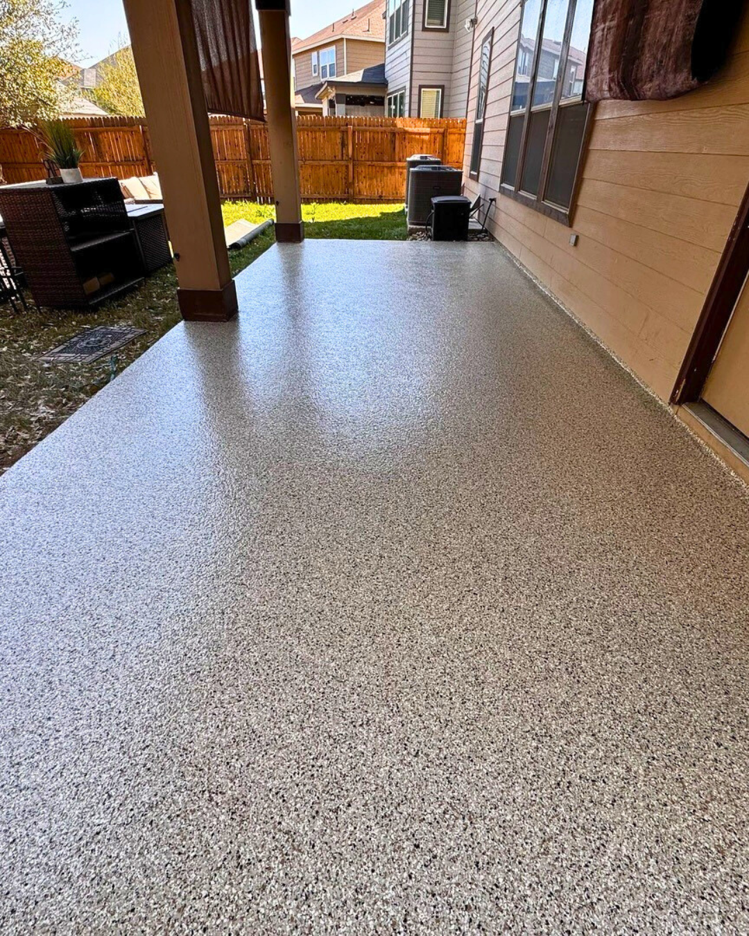 Epoxy flooring project 3