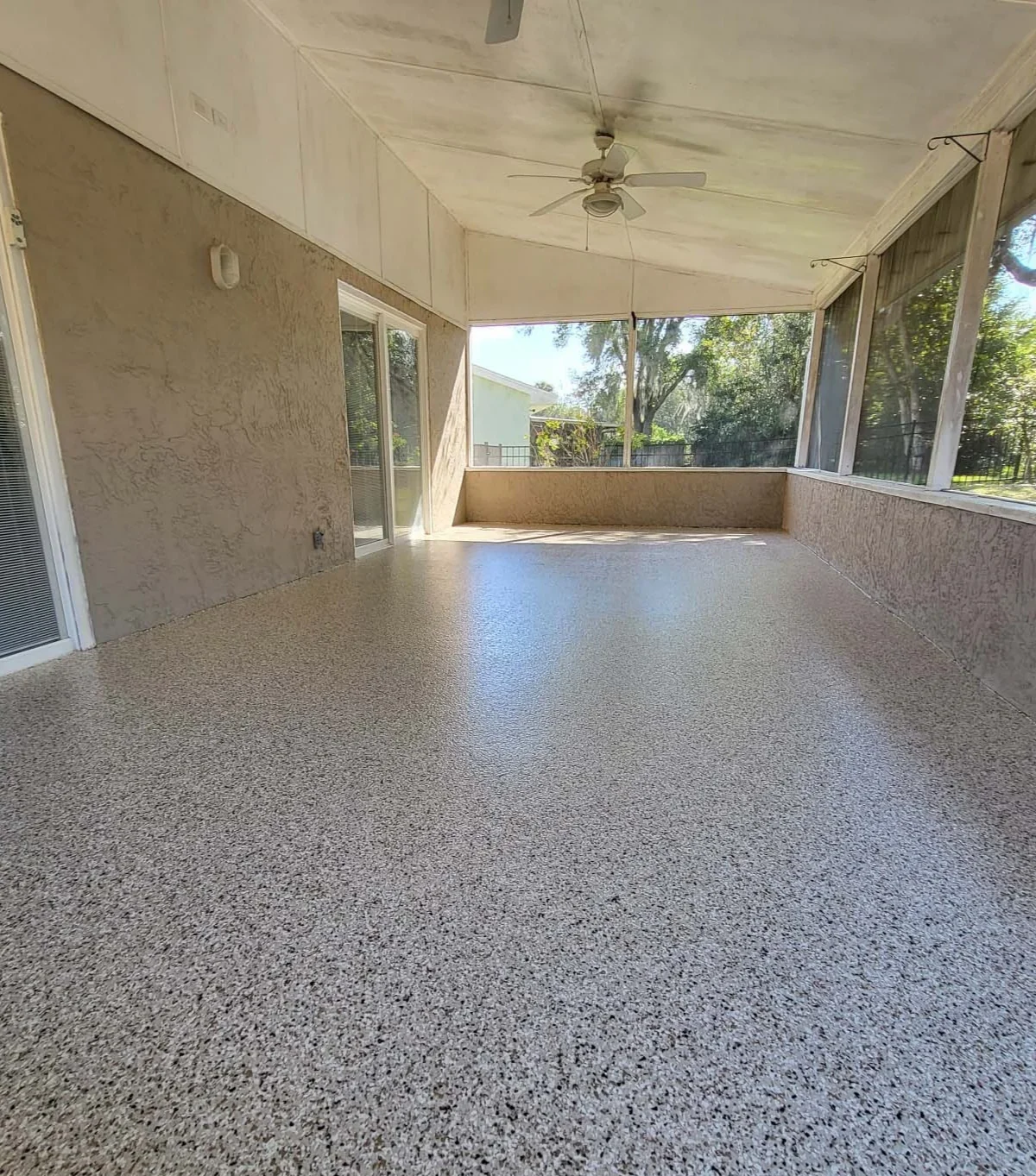 Epoxy flooring project 12