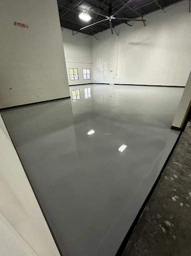 Epoxy flooring project 1