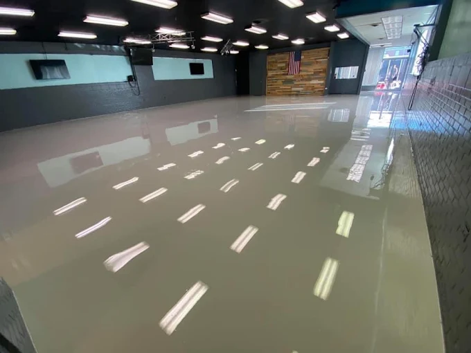 Epoxy flooring project 2