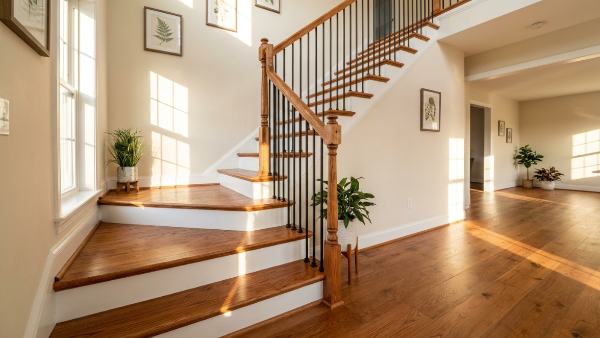 hardwood stair installation Philadelphia Wilmington guide staircase